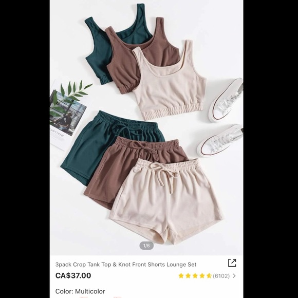 Lounge wear, Short sets - Picture 3 of 3